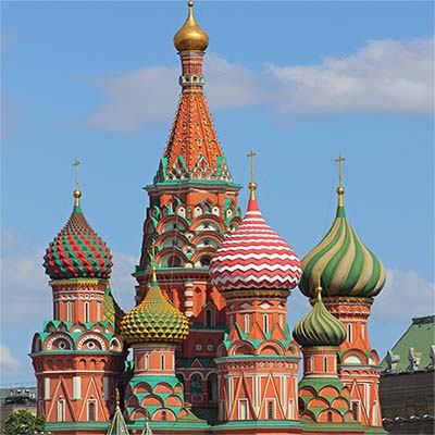 vista panoramica del centro di Mosca
